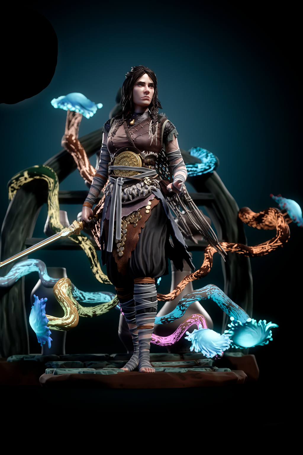 Freya | God of War Ragnarök | Fan Art | Fully Magnetized Figurine