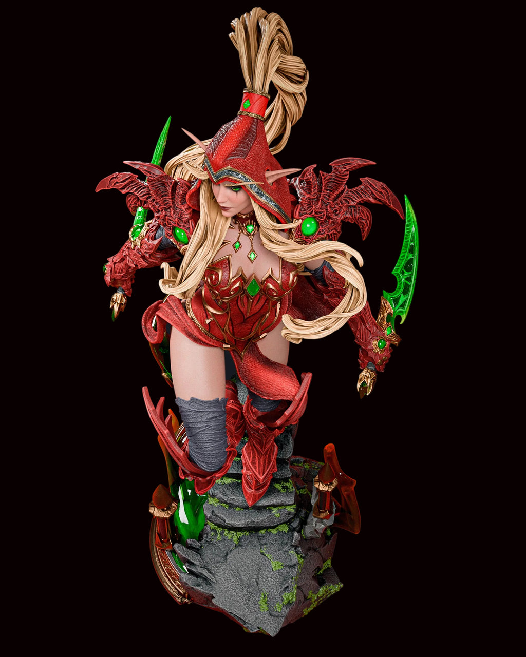 Valeera Sanguinar | World of Warcraft | Fan Art | Fully Magnetized Figurine