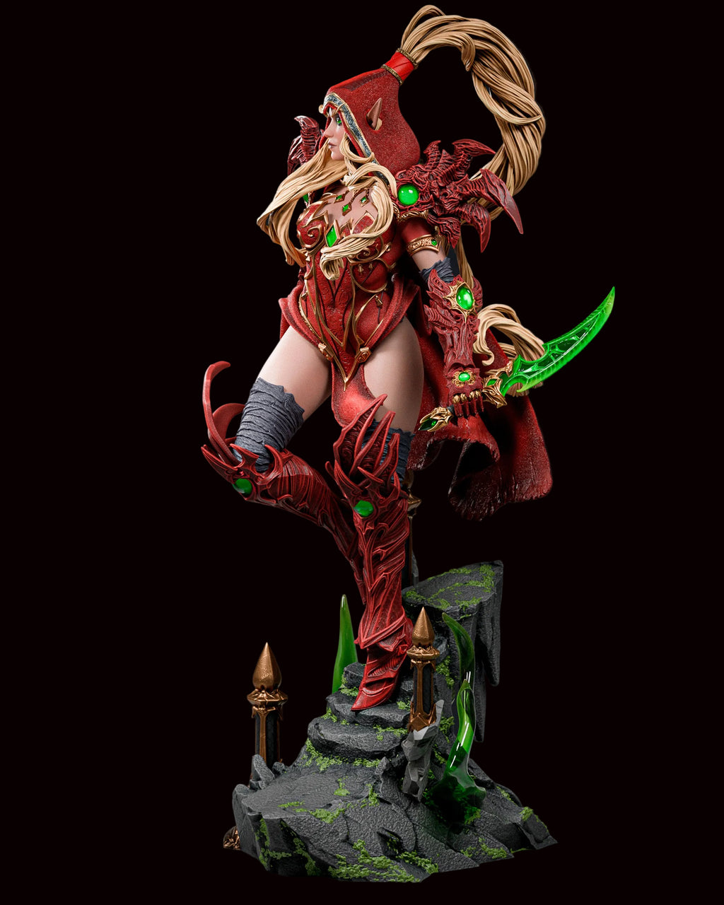 Valeera Sanguinar | World of Warcraft | Fan Art | Fully Magnetized Figurine