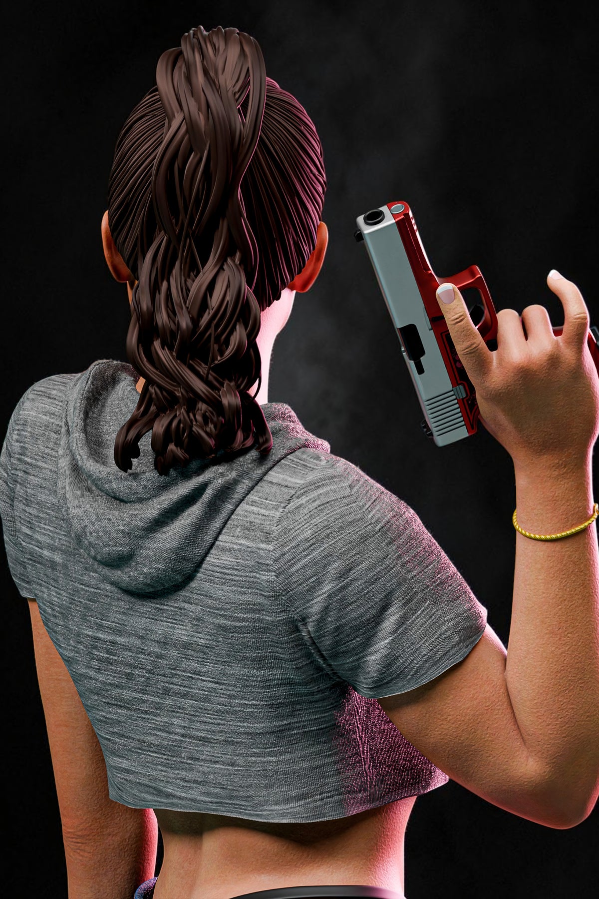 Lucia | GTA VI | Fan Art | Fully Magnetized Collectible Diorama