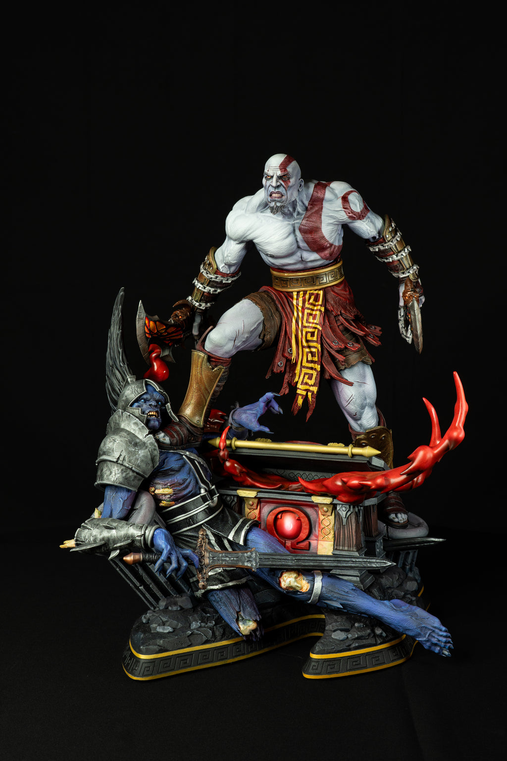 Kratos | God of War | Fan Art – Fully Magnetized Hand-Painted Figure