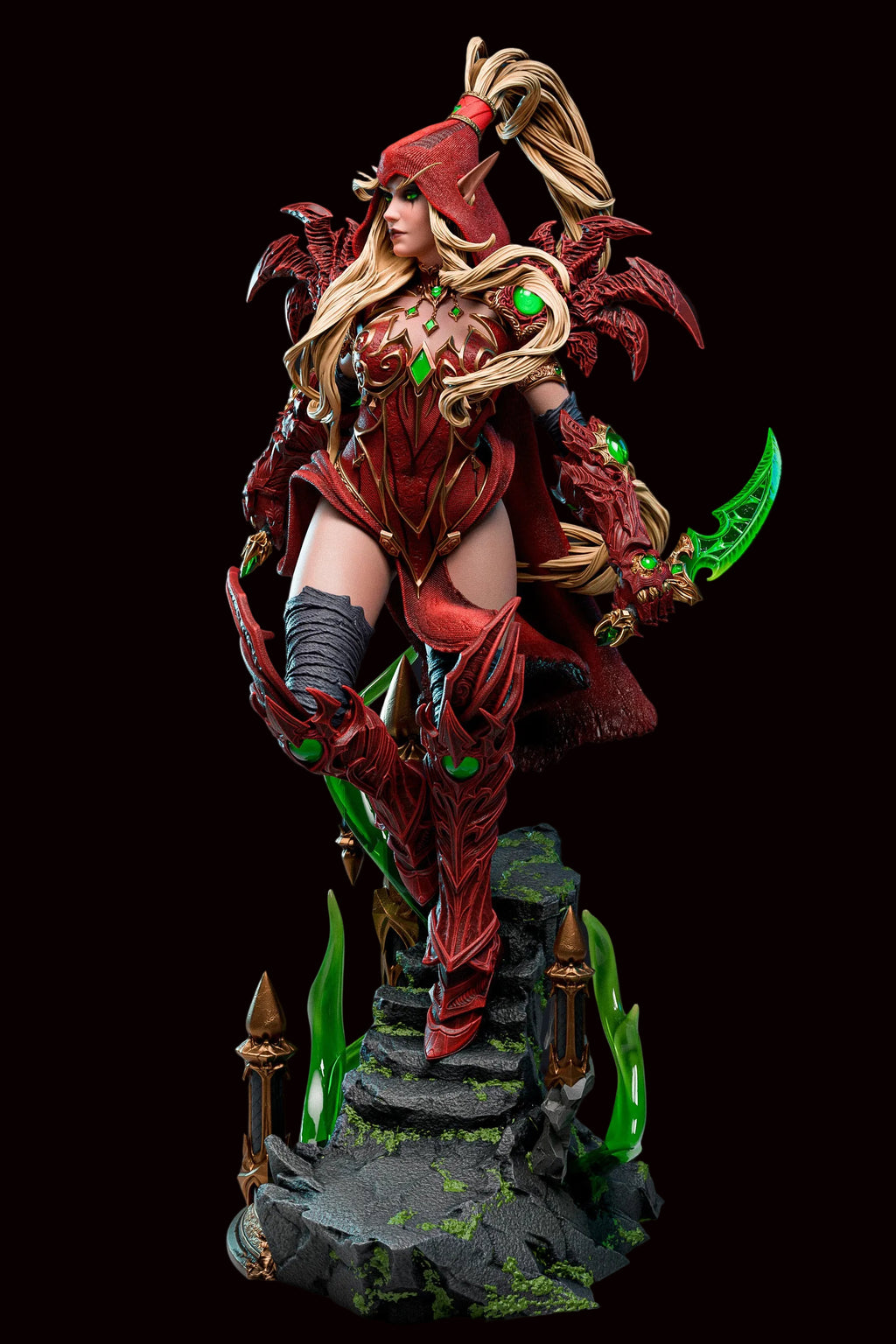 Valeera Sanguinar | World of Warcraft | Fan Art | Fully Magnetized Figurine