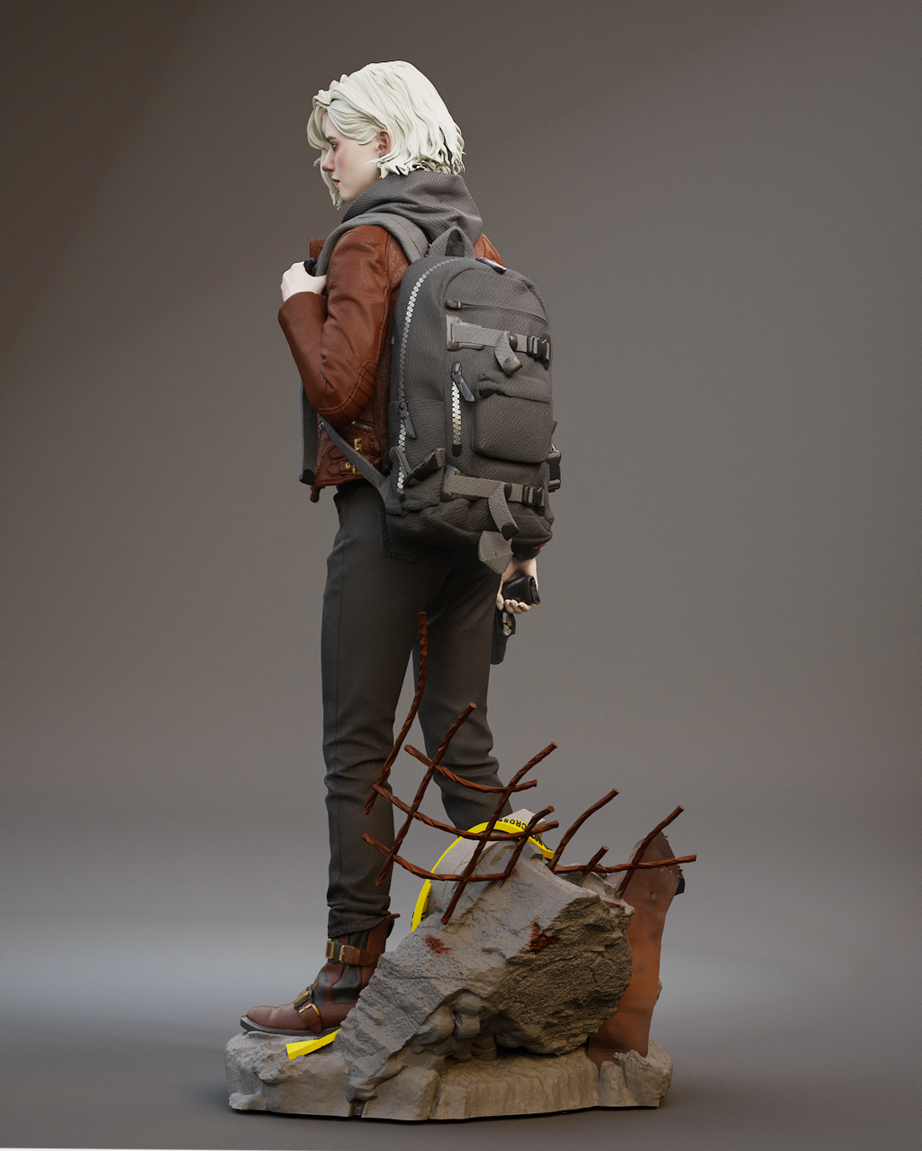 Grace Ashcroft | Resident Evil / Survival Horror | Fan Art | Fully Magnetized Figurine