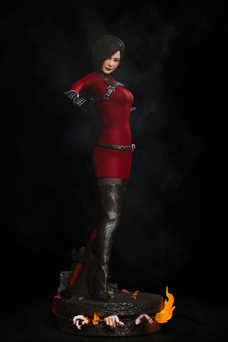 Ada Wong | Resident Evil 4 Remake | Fan Art | Fully Magnetized Figurine