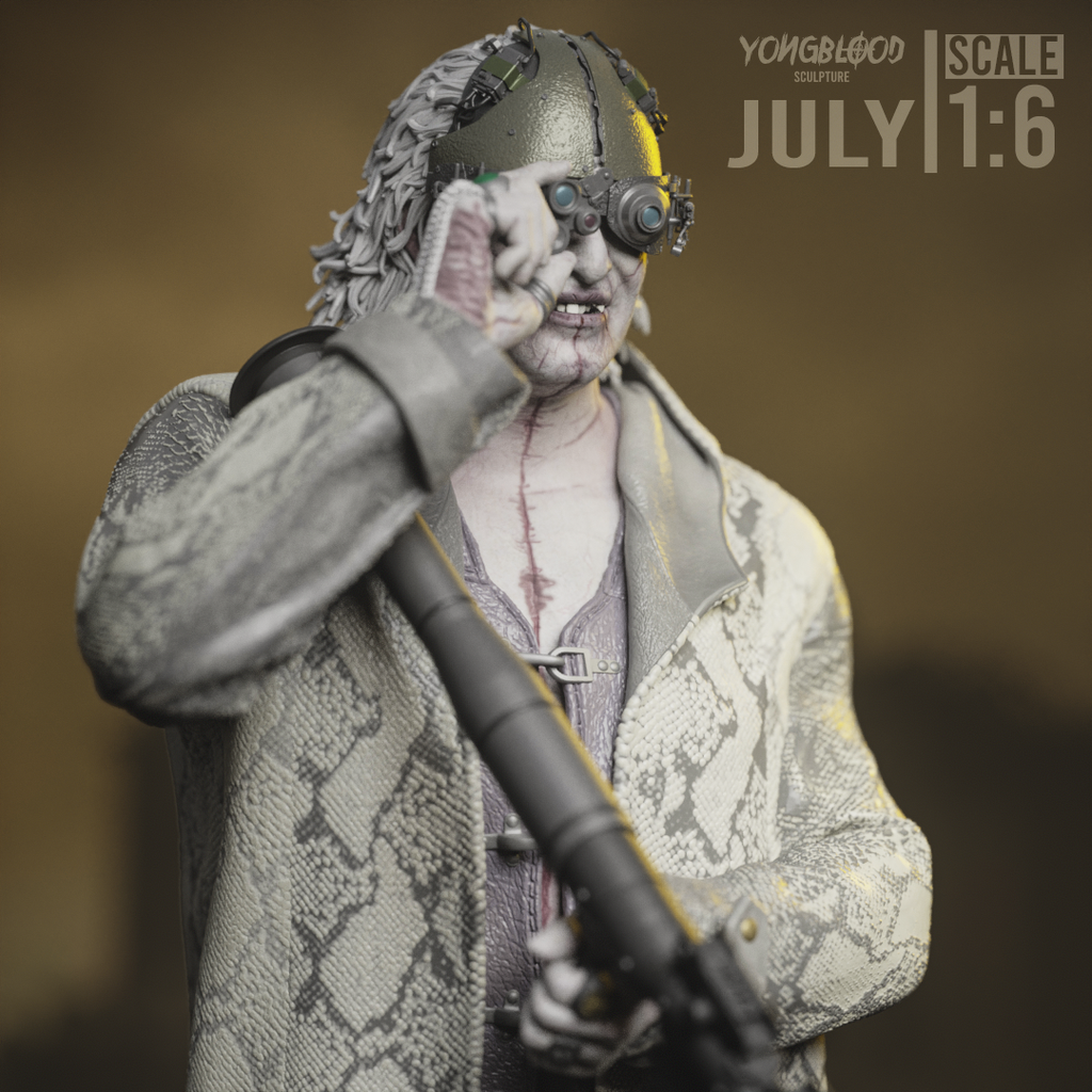 Victor Gideon Fully Magnetised Figure | Resident Evil | Fan Art