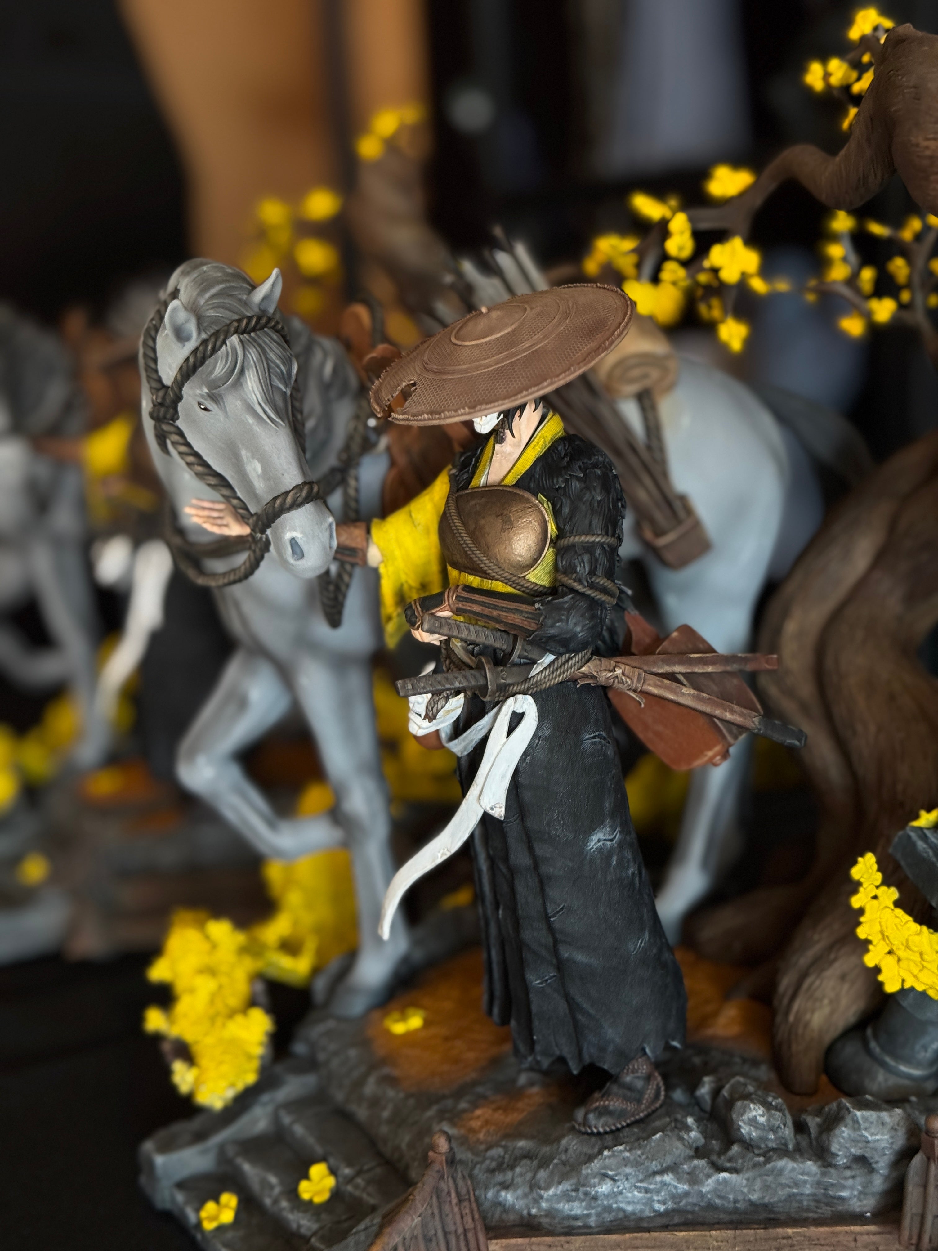 The Ghost | Ghost of Yōtei Fan Art | Fully Magnetized Collectible Figurine