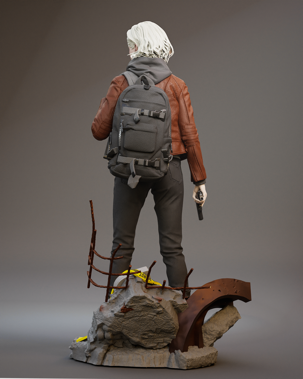 Grace Ashcroft | Resident Evil / Survival Horror | Fan Art | Fully Magnetized Figurine