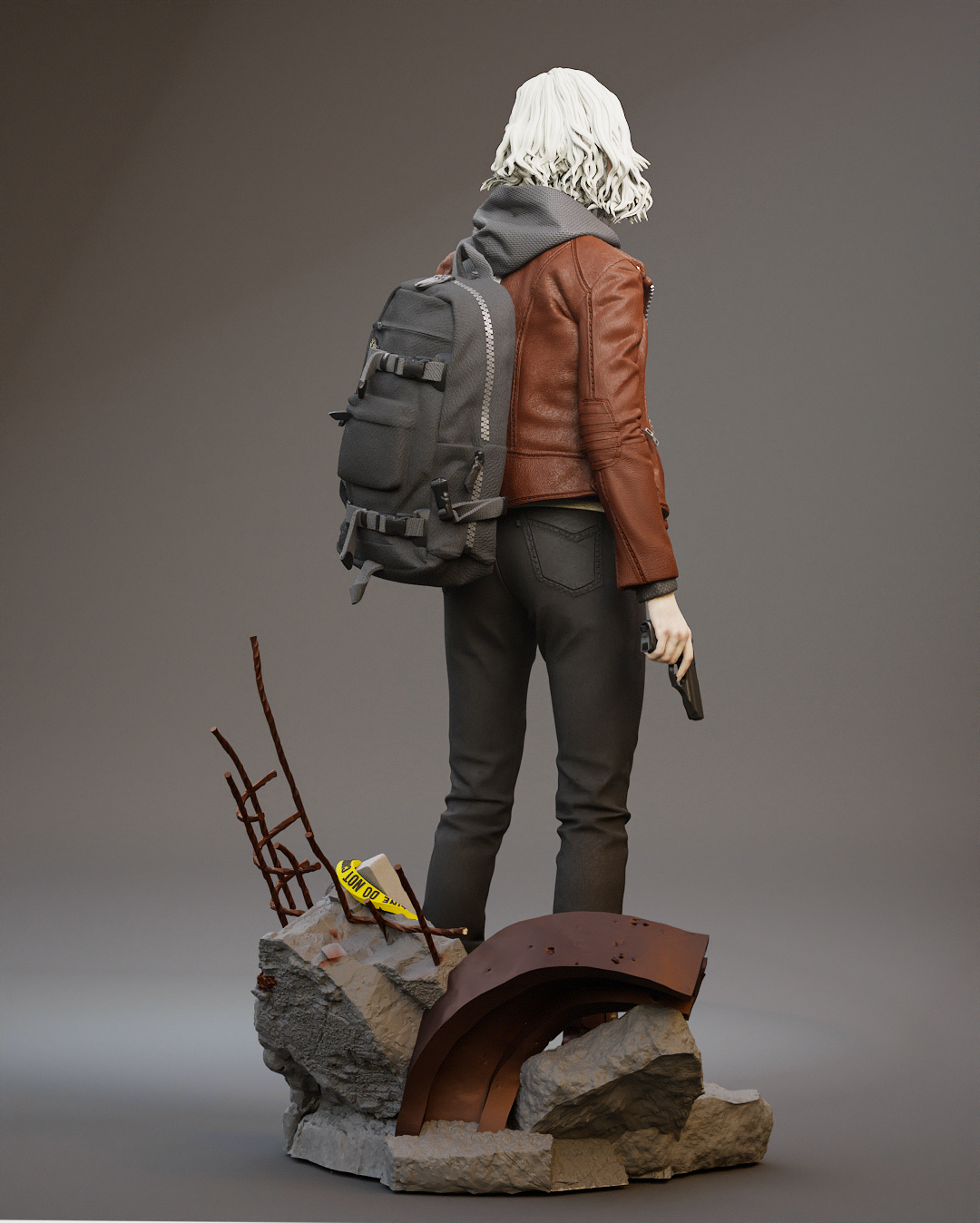 Grace Ashcroft | Resident Evil / Survival Horror | Fan Art | Fully Magnetized Figurine