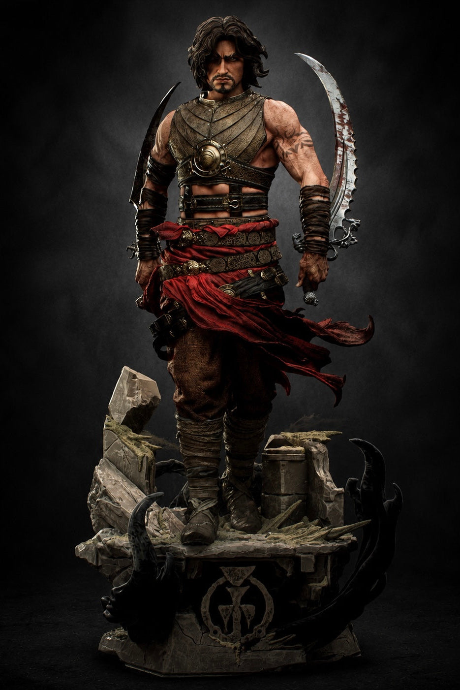The Prince | Prince of Persia: Warrior Within | Fan Art | Fully Magnetized Collectible Figurine