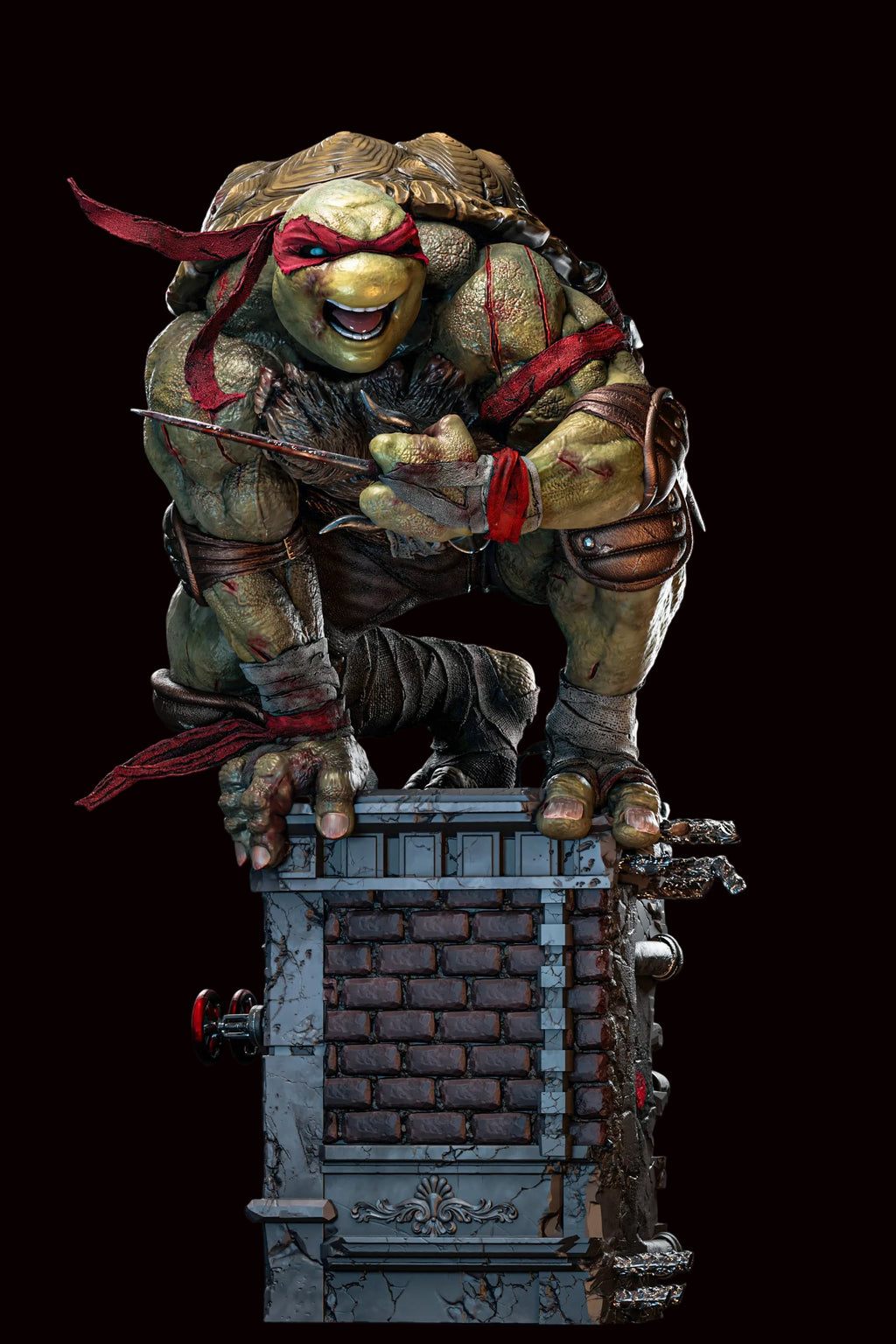 Raphael | Teenage Mutant Ninja Turtles | Fan Art | Fully Magnetized Figurine