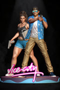 Lucia & Jason | GTA VI | Fan Art | Fully Magnetized Collectible Diorama