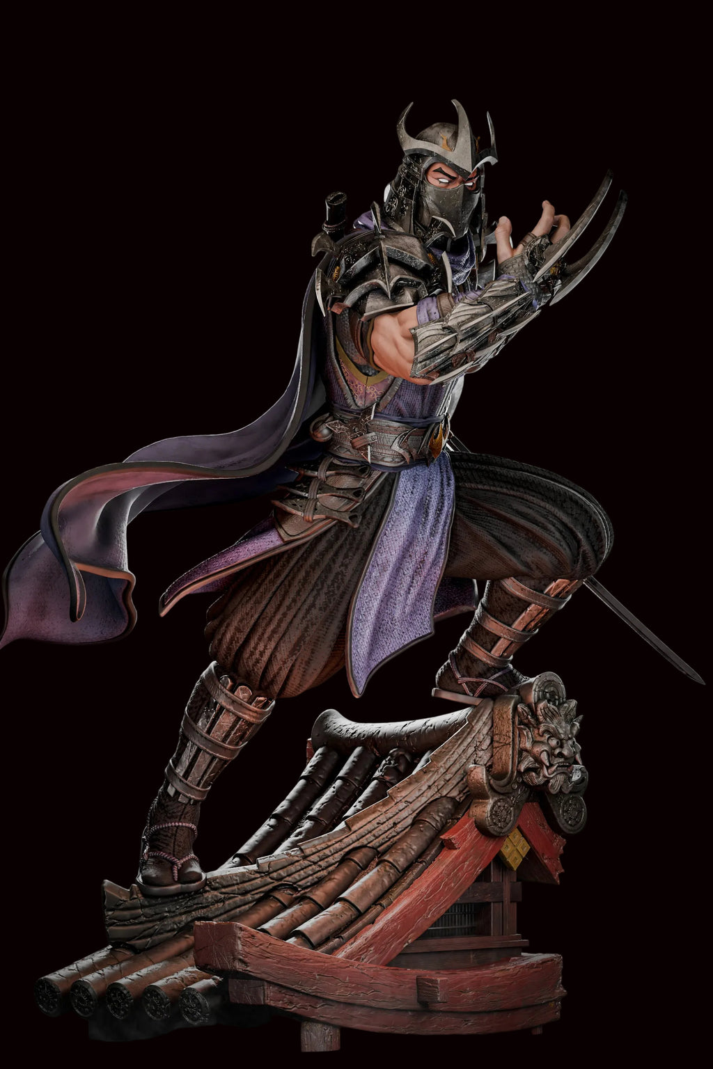 Shredder | Teenage Mutant Ninja Turtles | Fan Art | Fully Magnetized Figurine