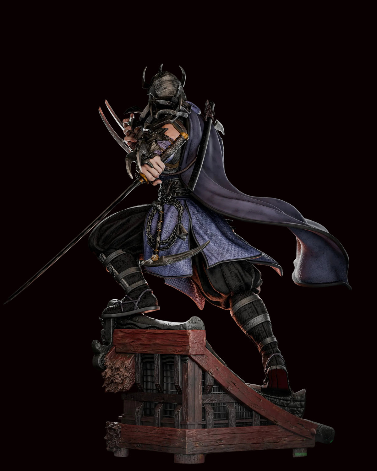 Shredder | Teenage Mutant Ninja Turtles | Fan Art | Fully Magnetized Figurine