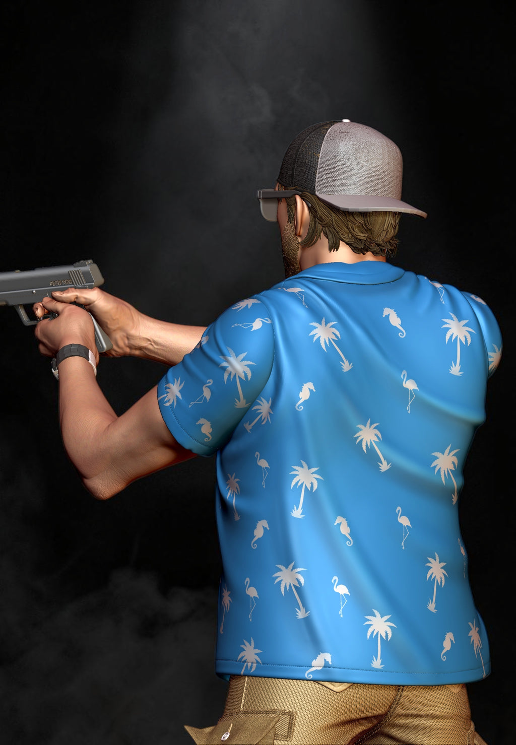 Lucia & Jason | GTA VI | Fan Art | Fully Magnetized Collectible Diorama