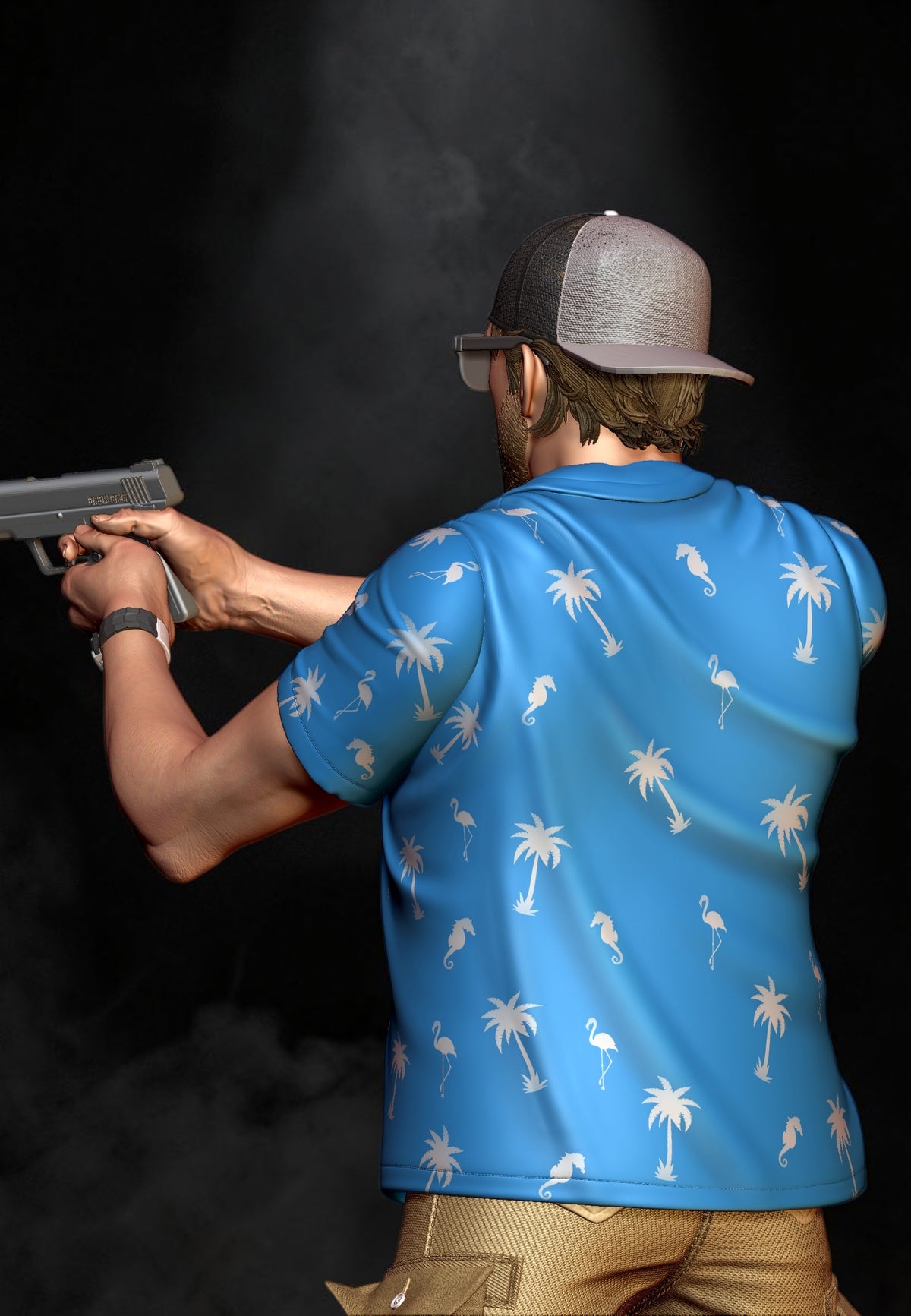 Lucia & Jason | GTA VI | Fan Art | Fully Magnetized Collectible Diorama