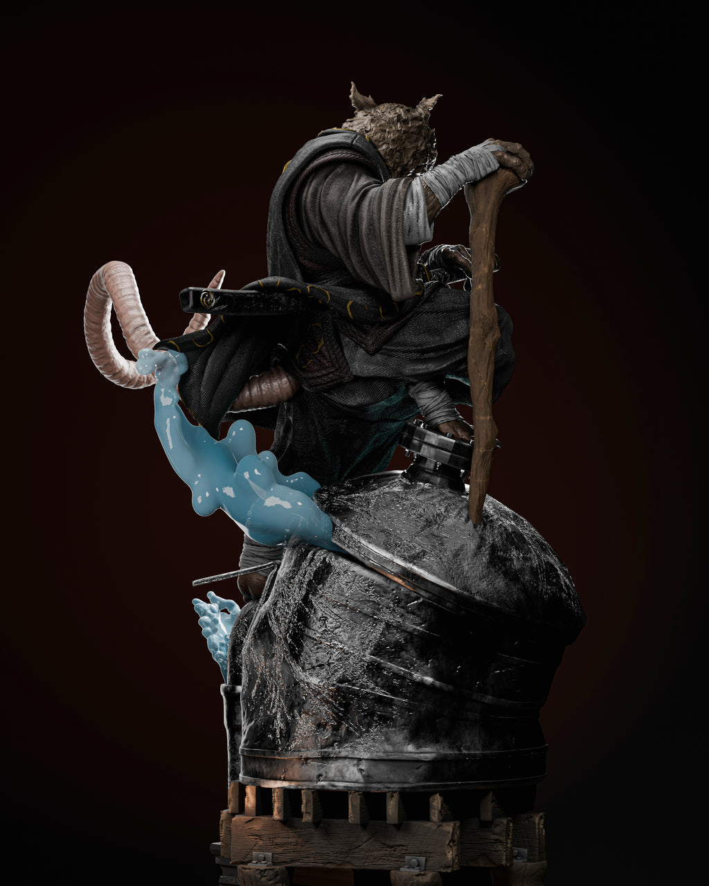 Master Splinter | Teenage Mutant Ninja Turtles | Fan Art | Fully Magnetized Figurine