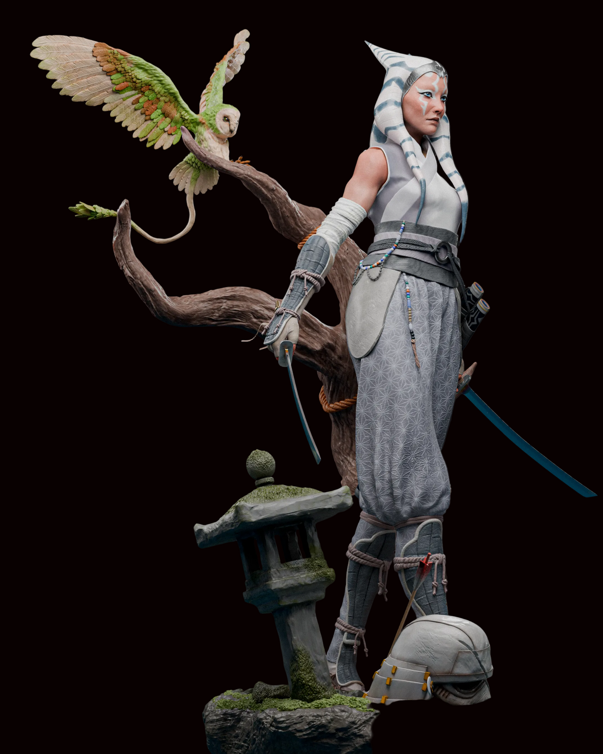 Ahsoka Tano | Star Wars | Fan Art | Fully Magnetized Figurine