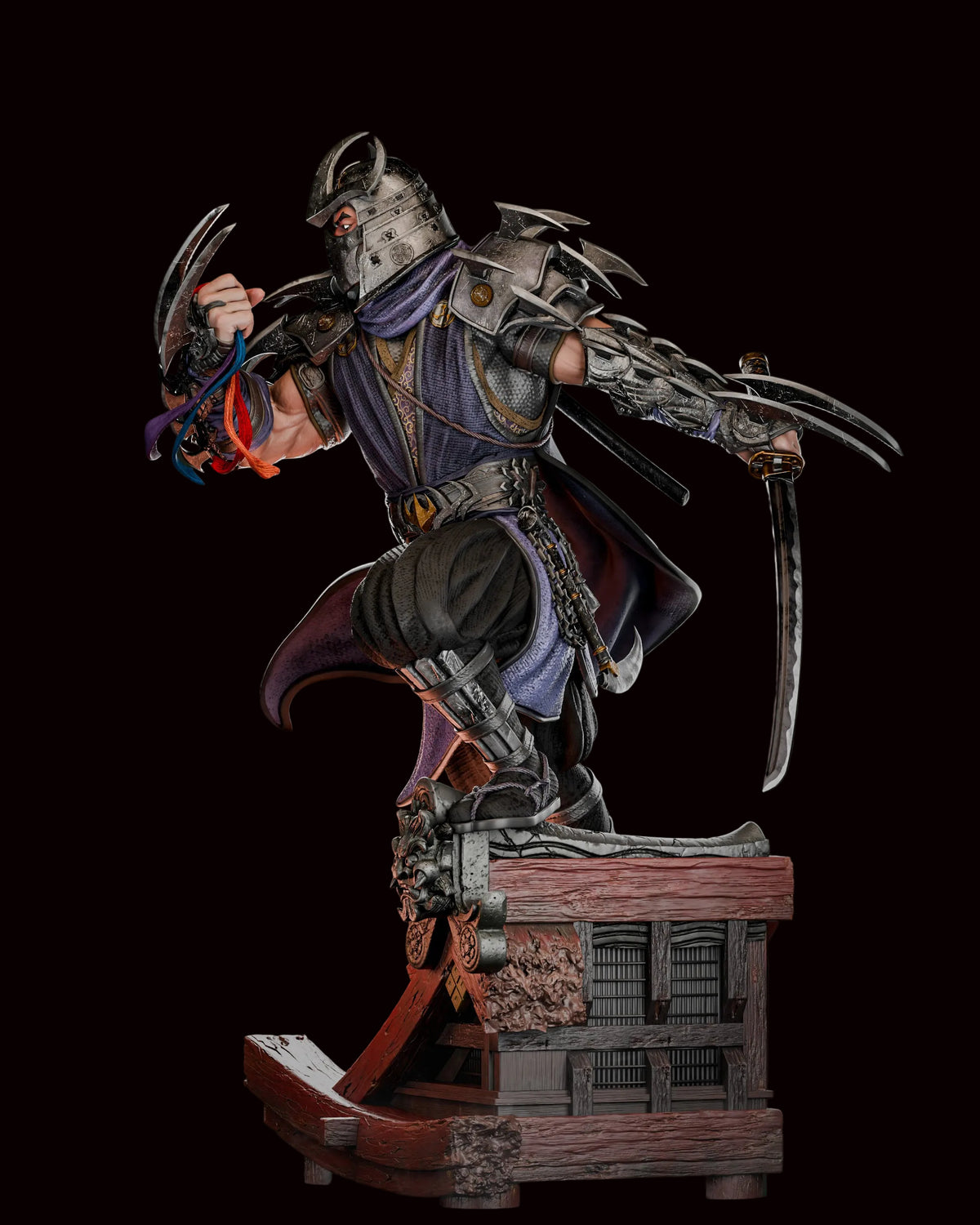 Shredder | Teenage Mutant Ninja Turtles | Fan Art | Fully Magnetized Figurine