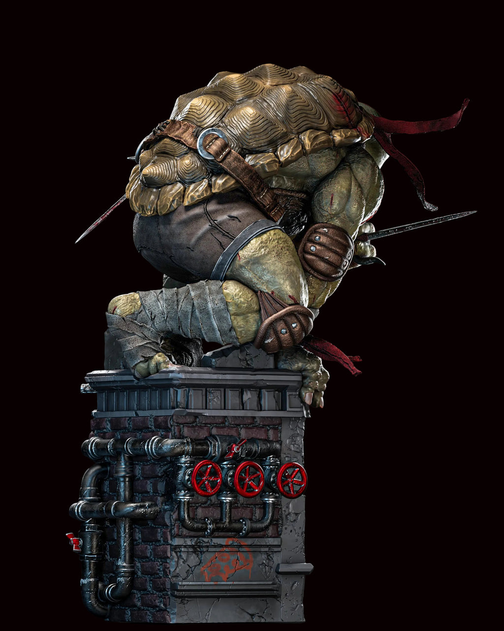 Raphael | Teenage Mutant Ninja Turtles | Fan Art | Fully Magnetized Figurine