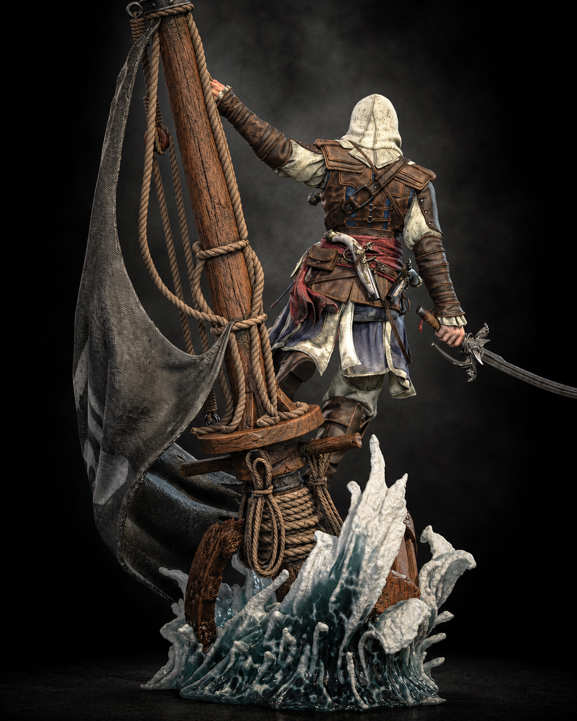 Edward Kenway | Assassin’s Creed IV: Black Flag | Fan Art | Fully Magnetized Collectible Figurine
