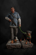 Franklin Clinton & Chop | GTA V | Fan Art – Fully Magnetized Hand-Painted Figure