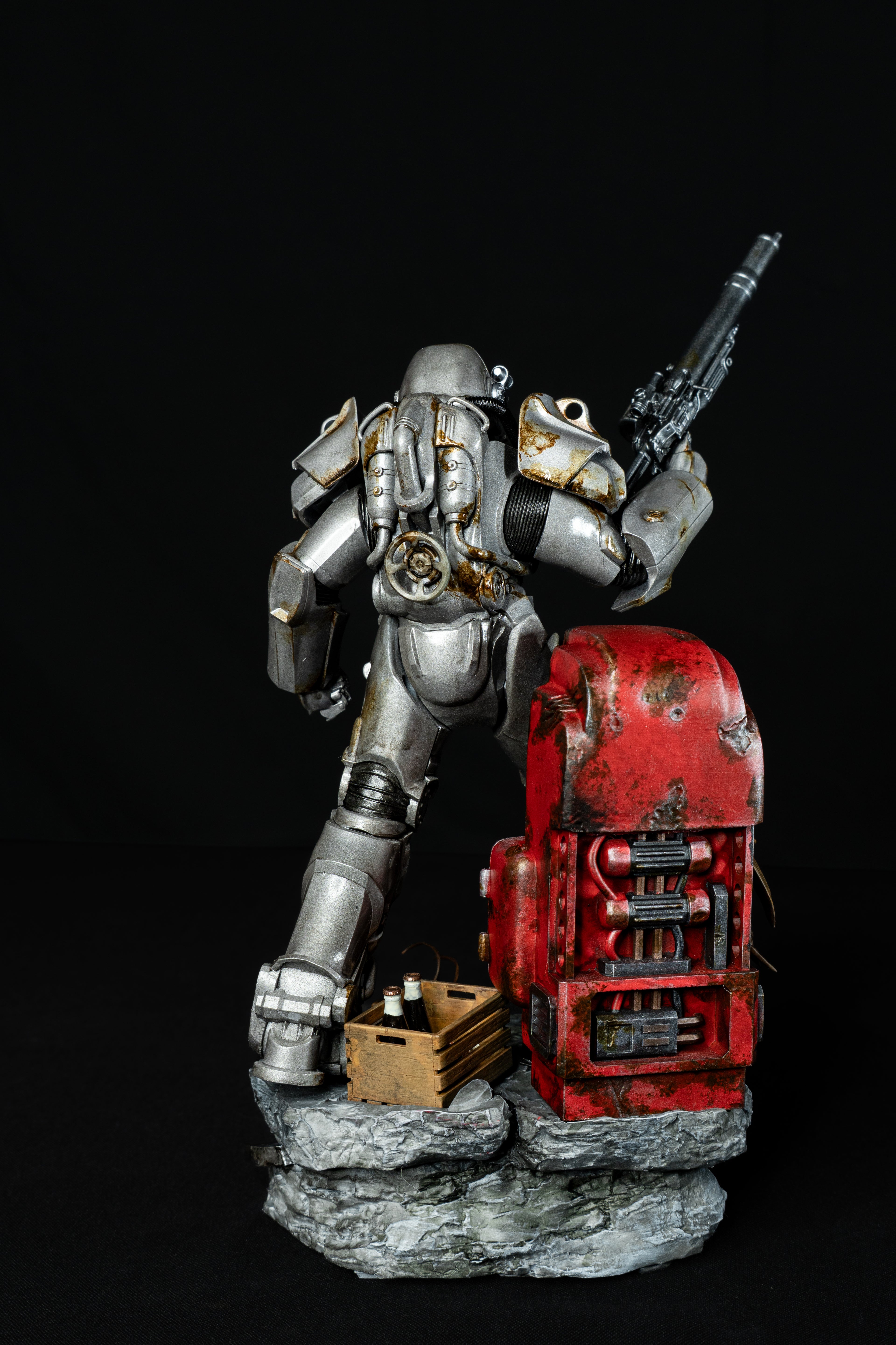 Collectible Fallout Power Armor Fully Magnetised Figurine | Fallout | Fan Art