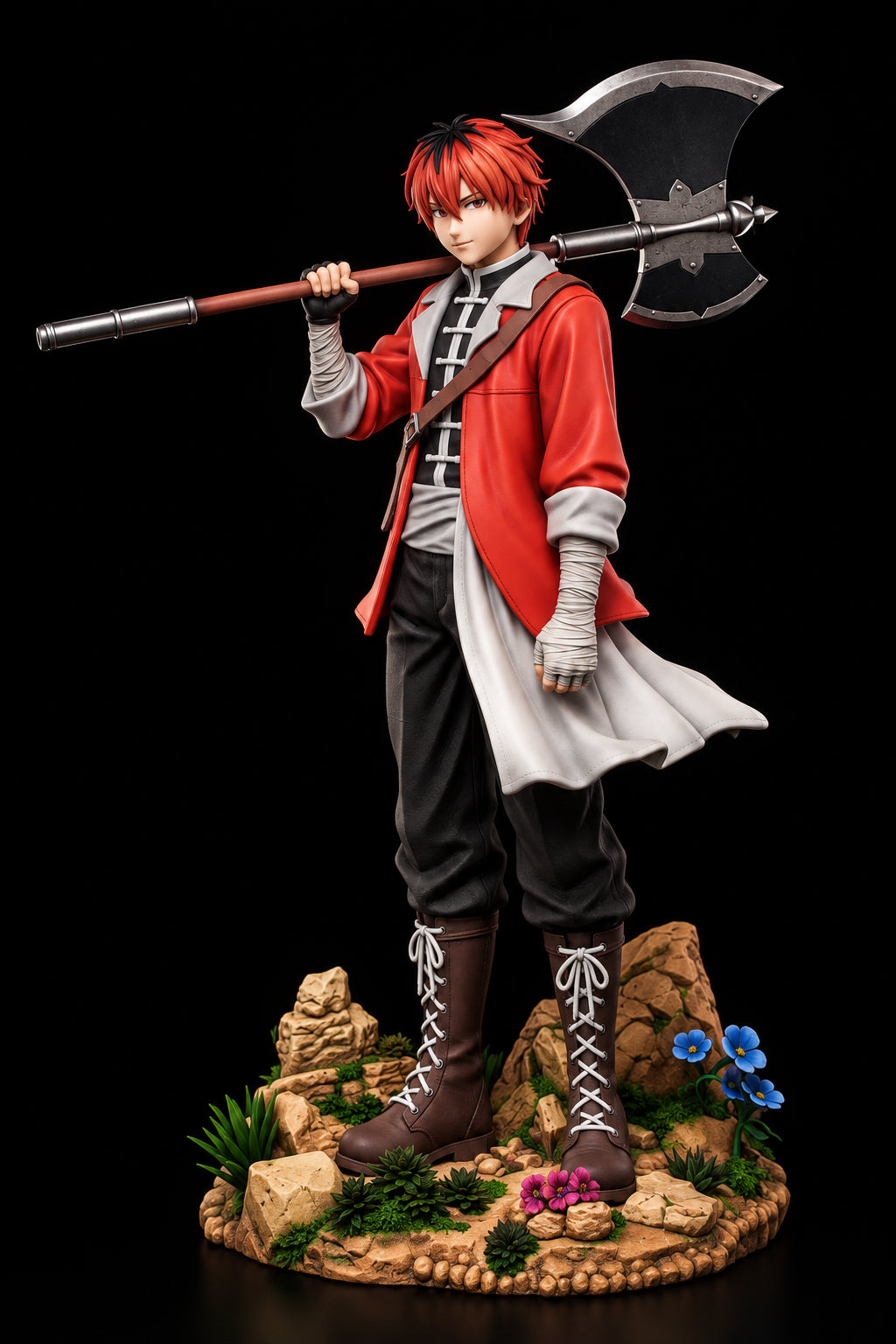 Stark | Frieren: Beyond Journey's End | Fan Art | Fully Magnetized Collectible Figurine
