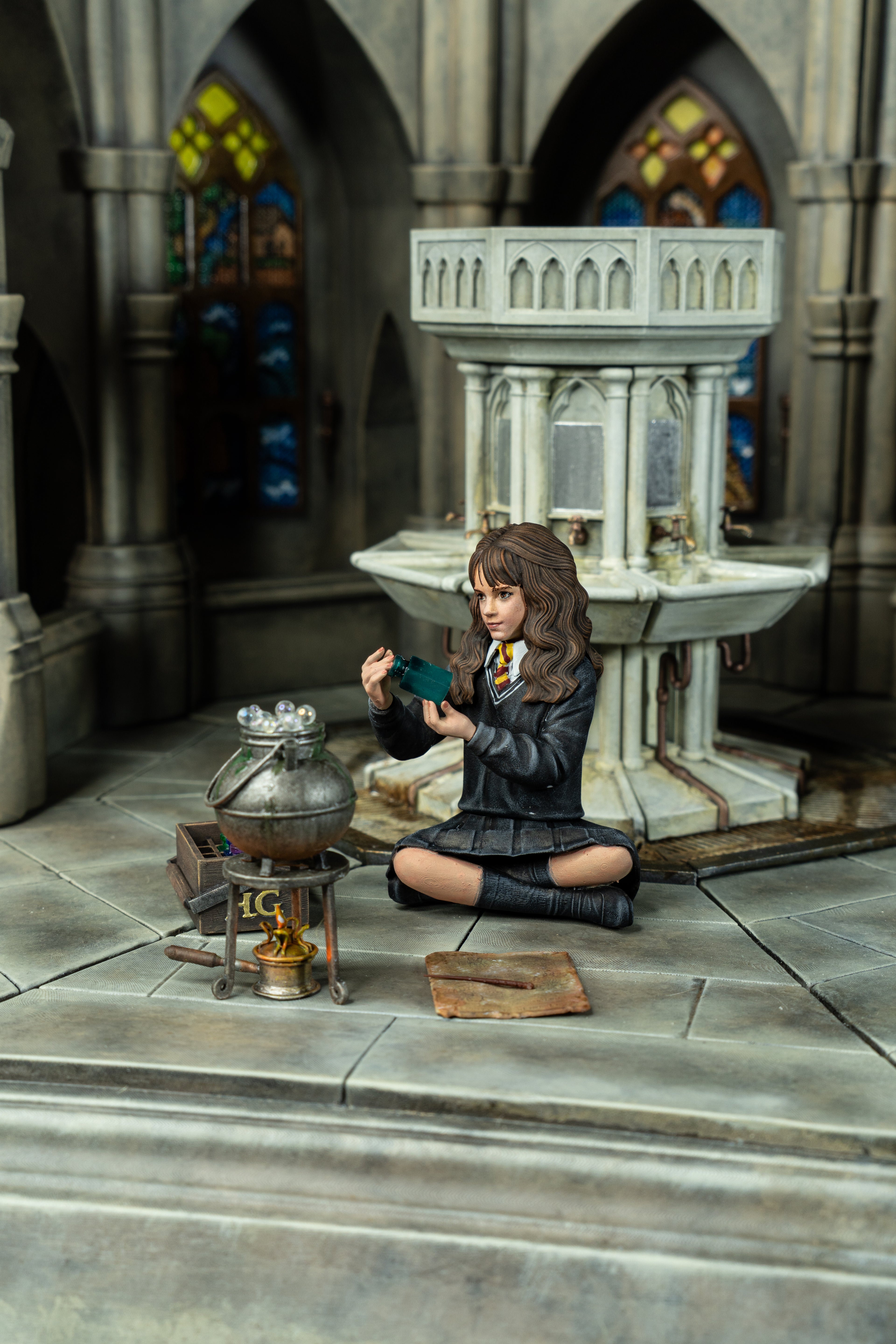 Hermione — Exclusive Custom Commission Diorama