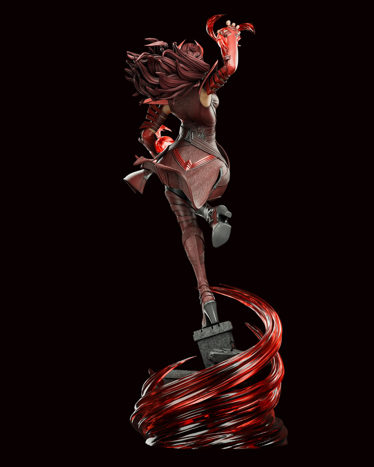 Scarlet Witch (Wanda Maximoff) | Comics | Fan Art | Fully Magnetized Figurine