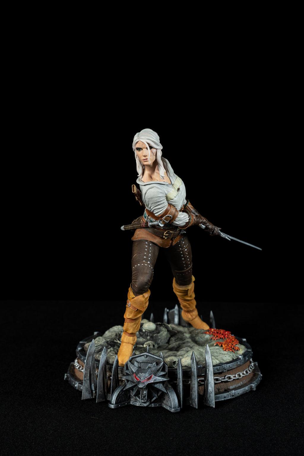 Ciri | The Witcher 3 | Fan Art | Fully Magnetized Collectible Figurine
