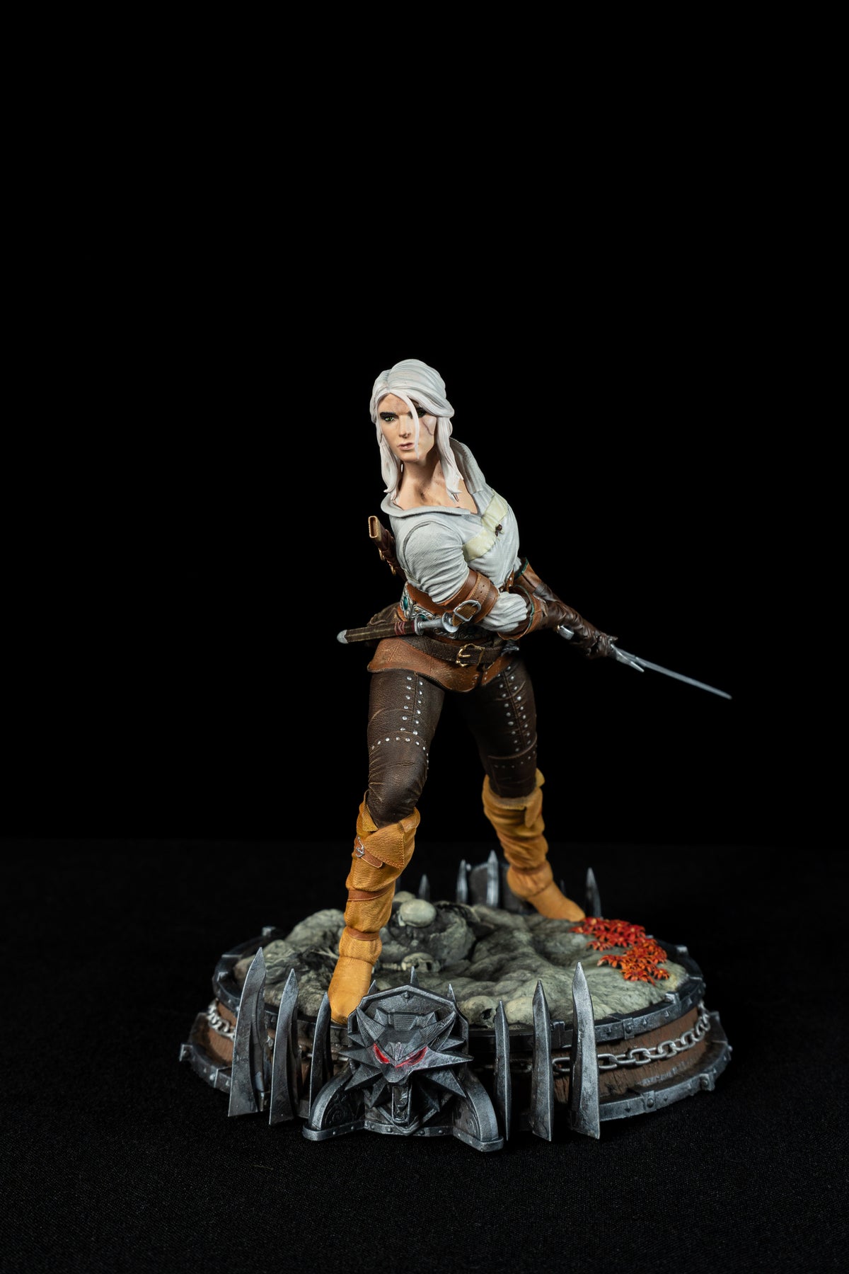 Ciri | The Witcher 3 | Fan Art | Fully Magnetized Collectible Figurine