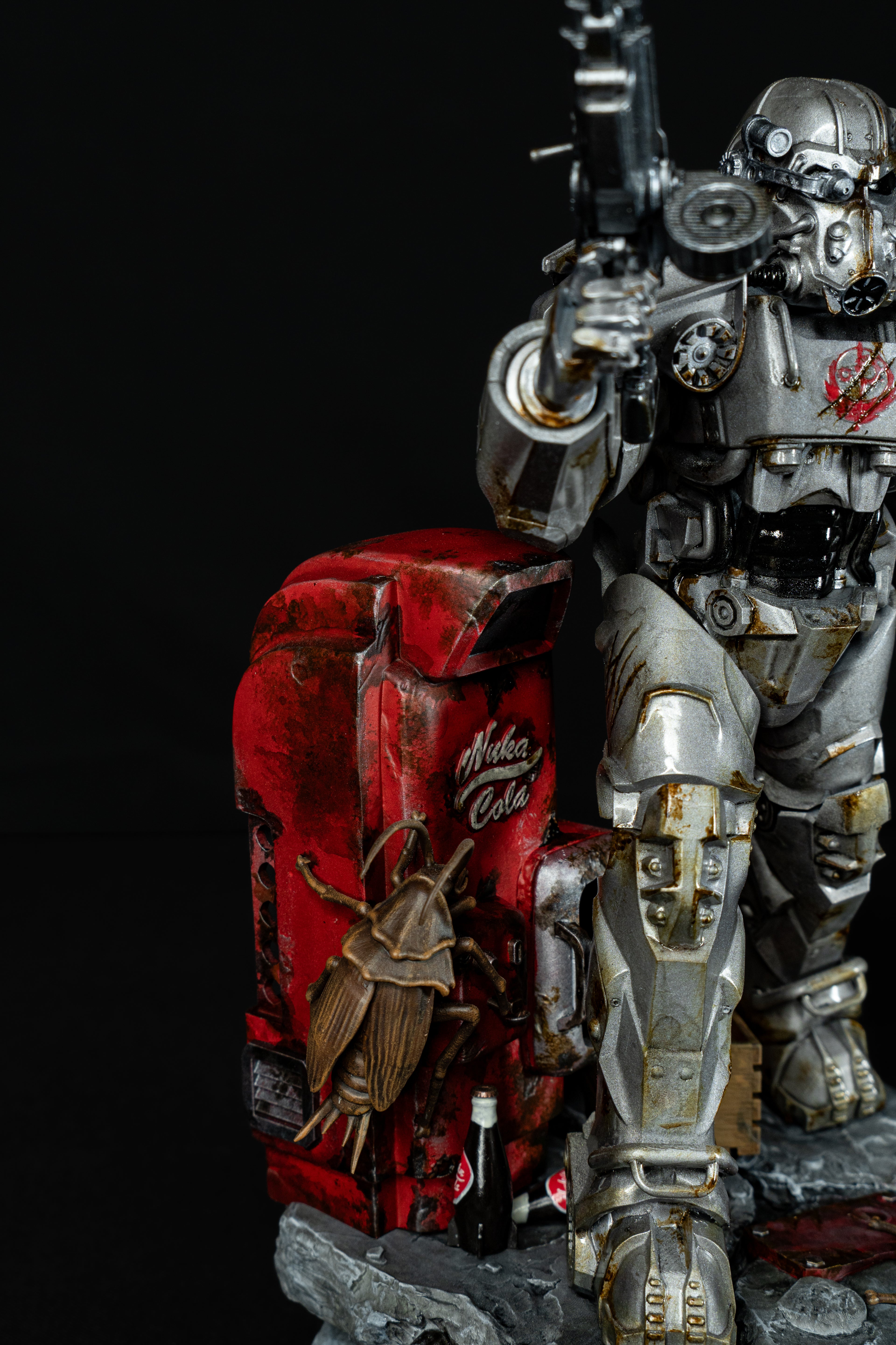 Collectible Fallout Power Armor Fully Magnetised Figurine | Fallout | Fan Art
