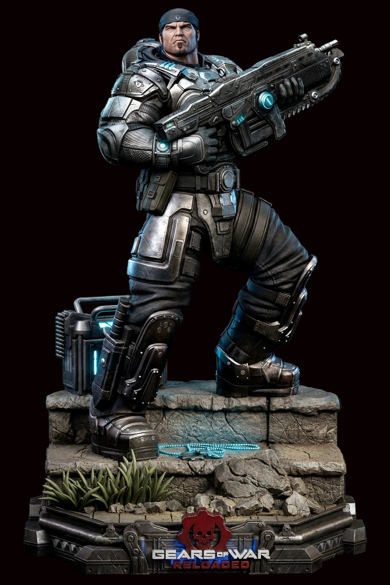 Marcus Fenix | Gears of War | Fan Art | Fully Magnetized Figurine