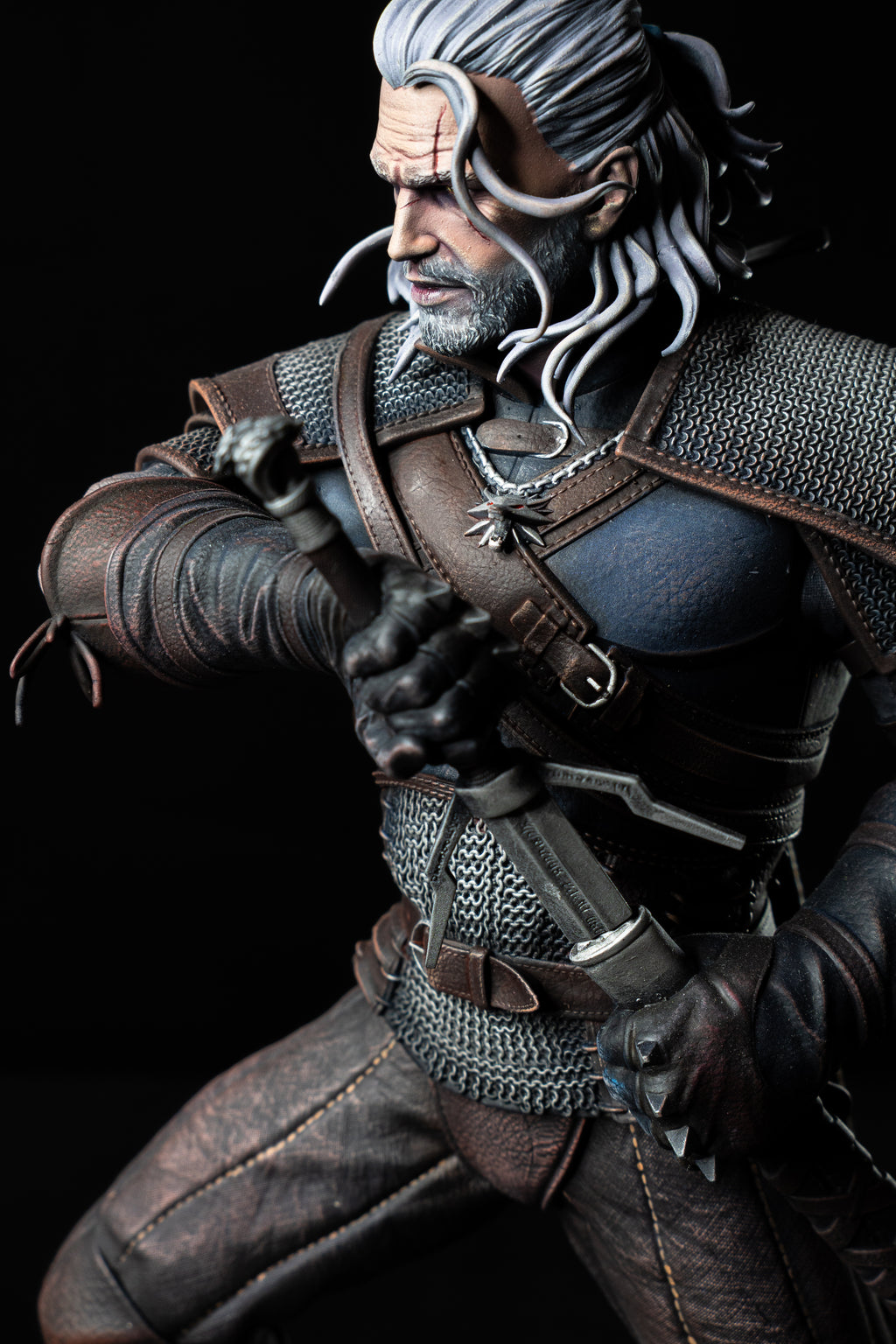 Geralt Hand-Painted Fully Magnetised Premium Figure
