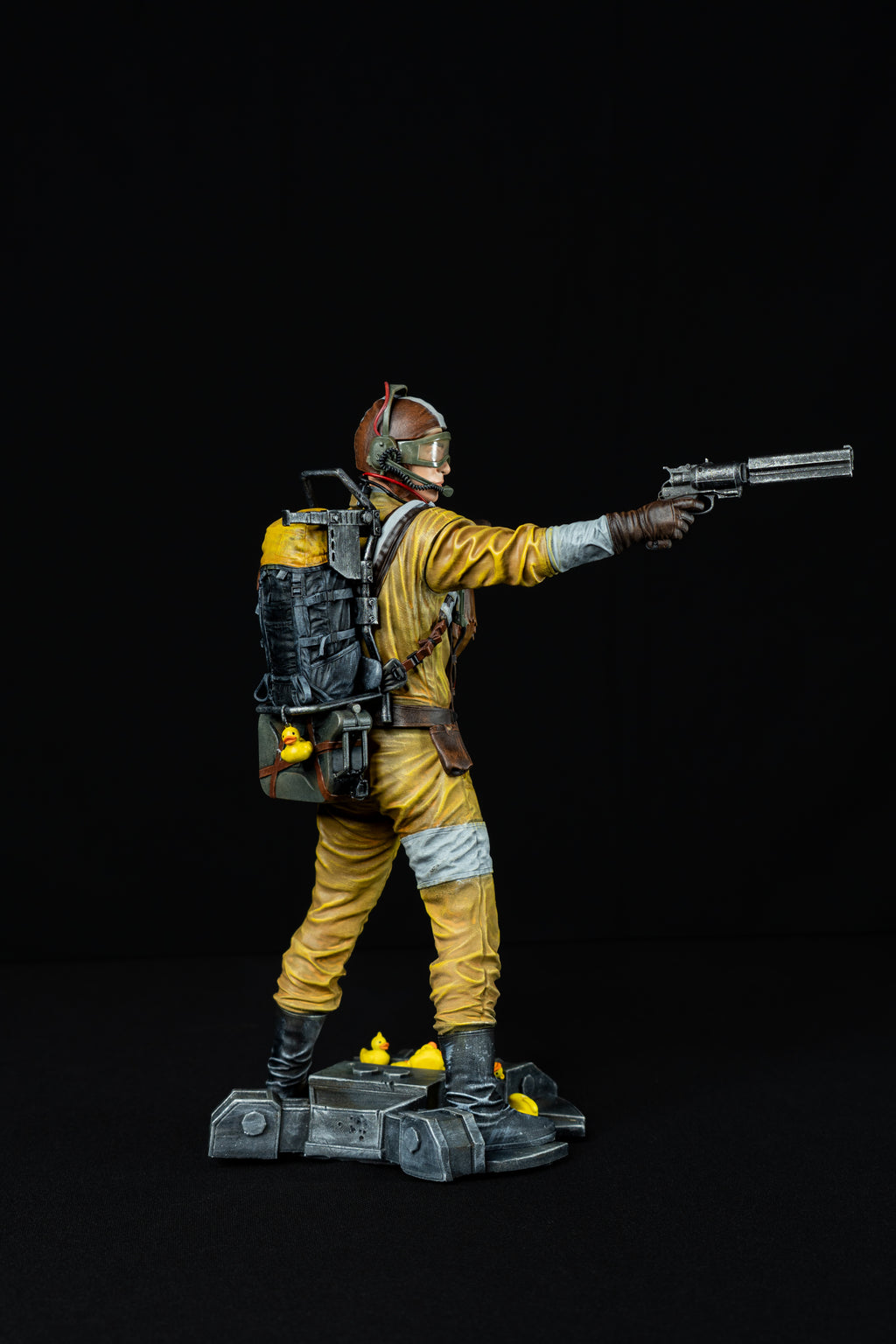 Raider with Scrappy the Rooster (Arc Raiders Fan Art) – Fully Magnetized Figure