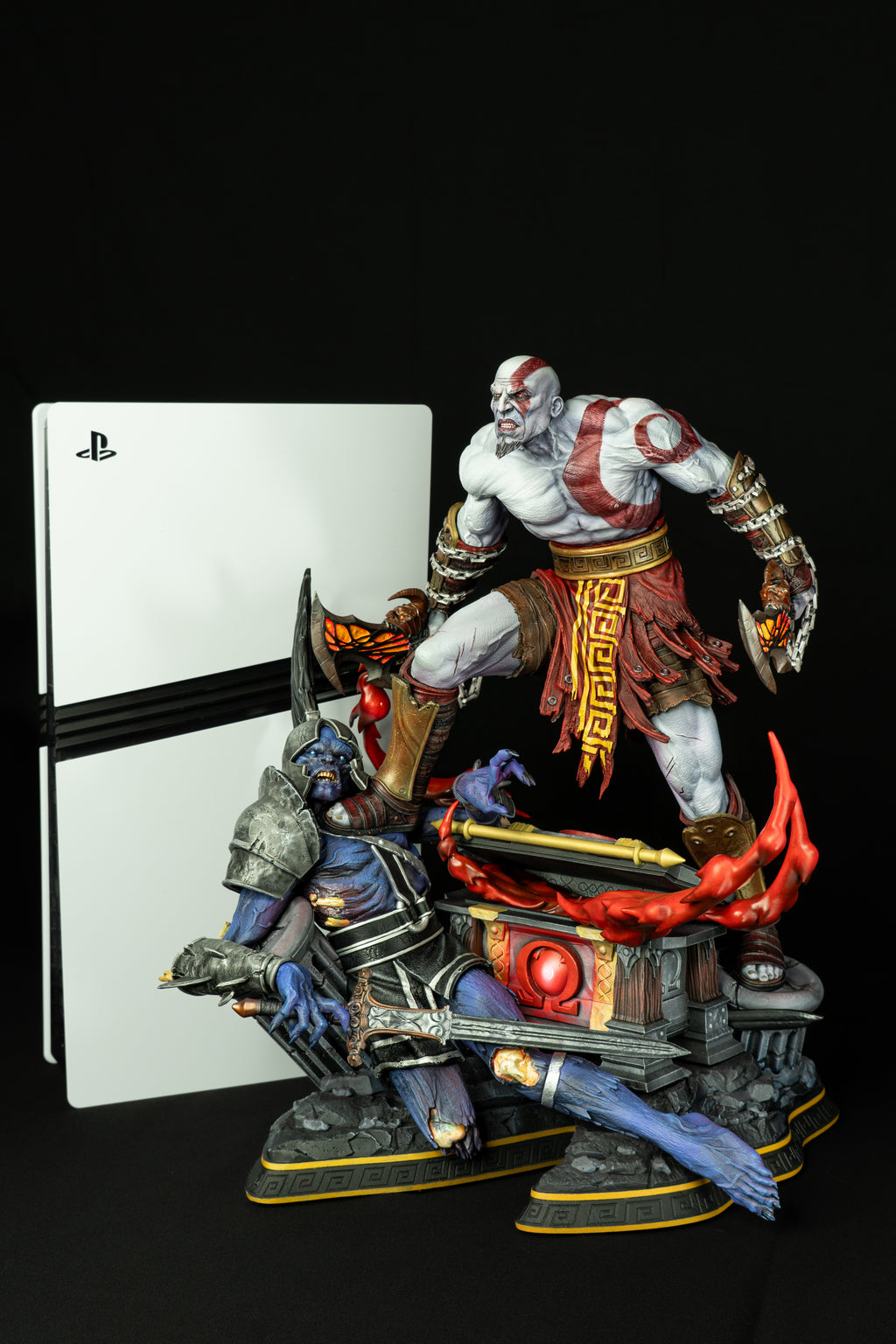 Kratos | God of War | Fan Art – Fully Magnetized Hand-Painted Figure