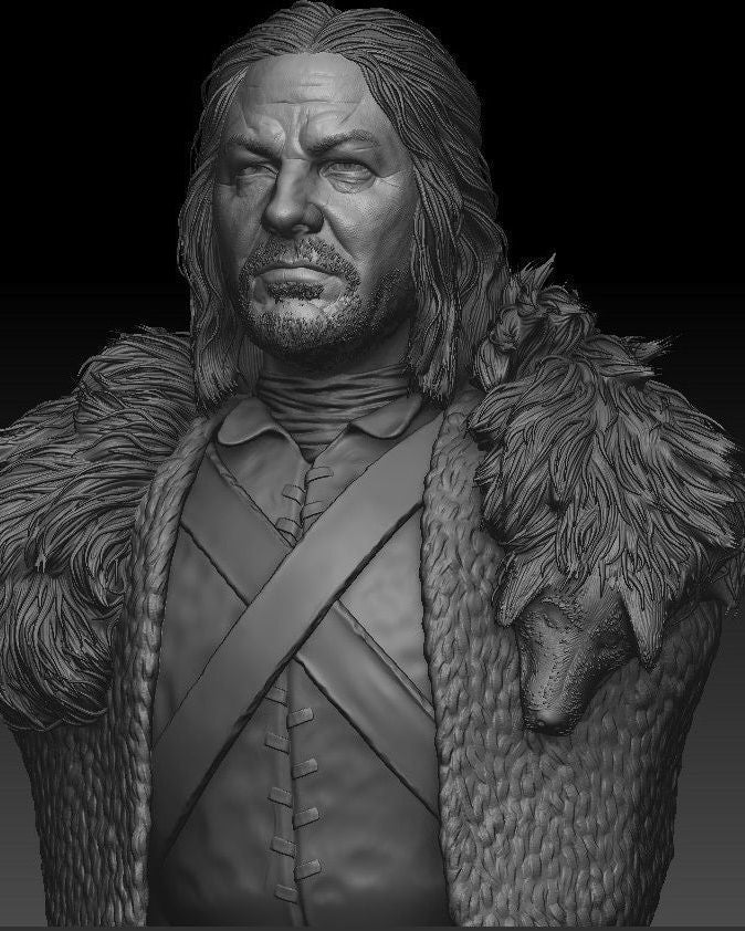 Custom Iron Throne Figurine – Game of Thrones Collectible (Ned Stark & Custom Characters)