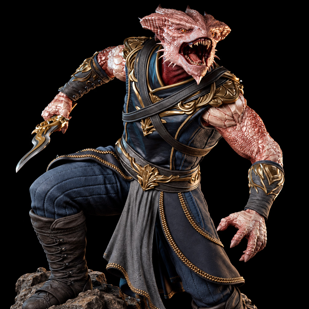 The Dark Urge | Baldur's Gate 3 | Fan Art | Fully Magnetized Collectible Figurine