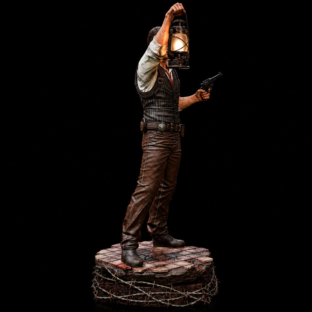 Sebastian Castellanos | The Evil Within | Gaming Collectible | Fan Art | Fully Magnetized Figurine