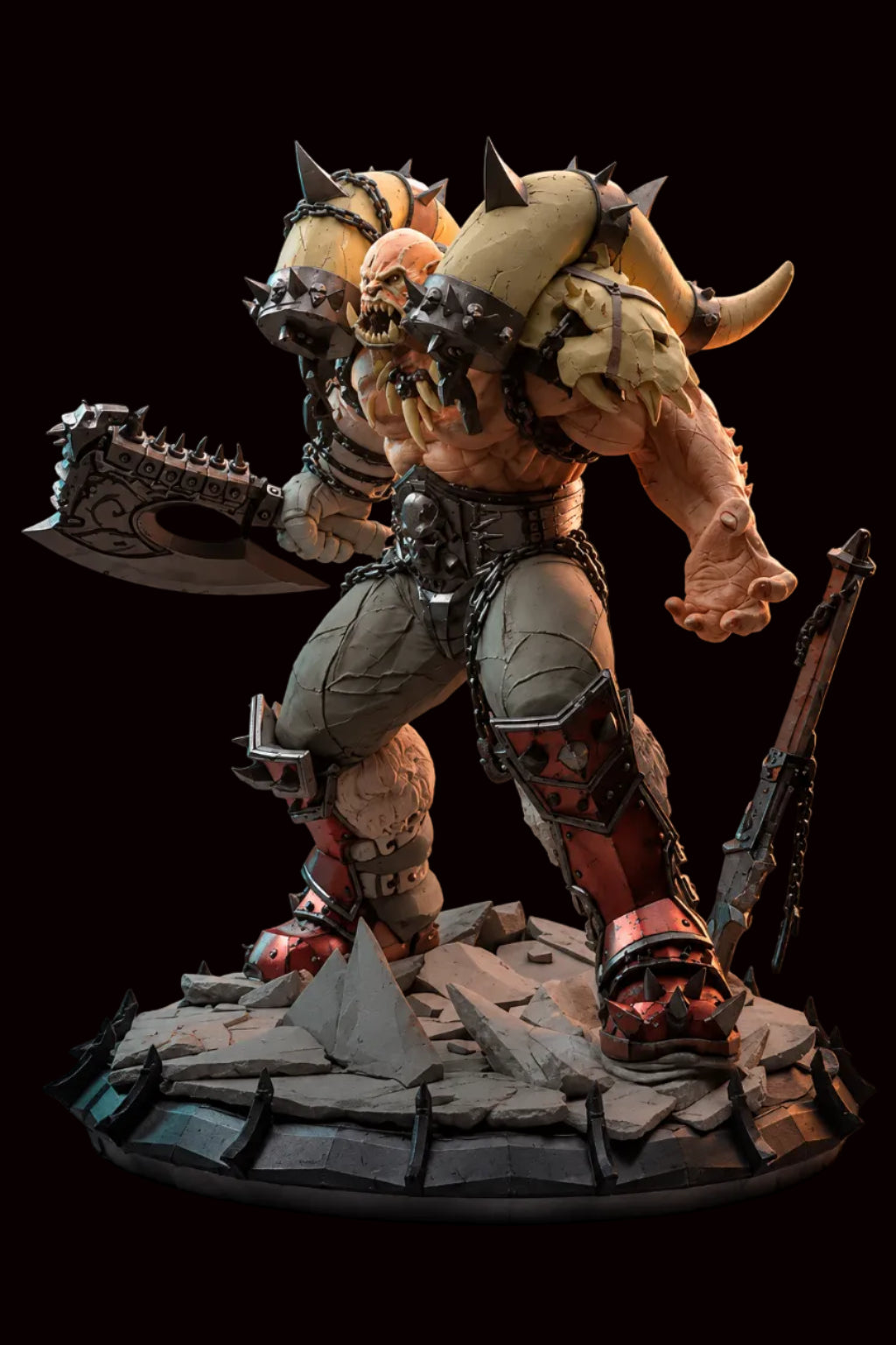 Garrosh Hellscream | Warcraft | World of Warcraft | Fan Art | Fully Magnetized Collectible Figurine
