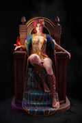 Triss Merigold on Throne | The Witcher 3 | Fan Art | Fully Magnetized Collectible Figurine