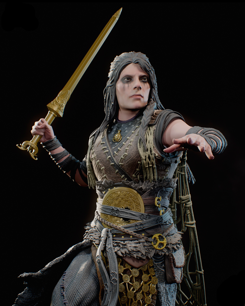 Freya | God of War Ragnarök | Gaming Collectible | Fan Art | Collectible Figurine
