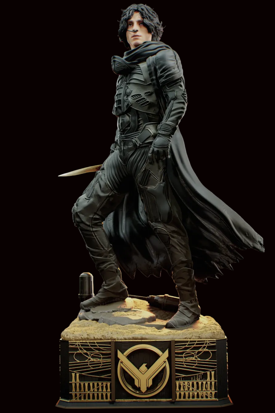 Paul Atreides | Dune | Fan Art | Fully Magnetized Figurine