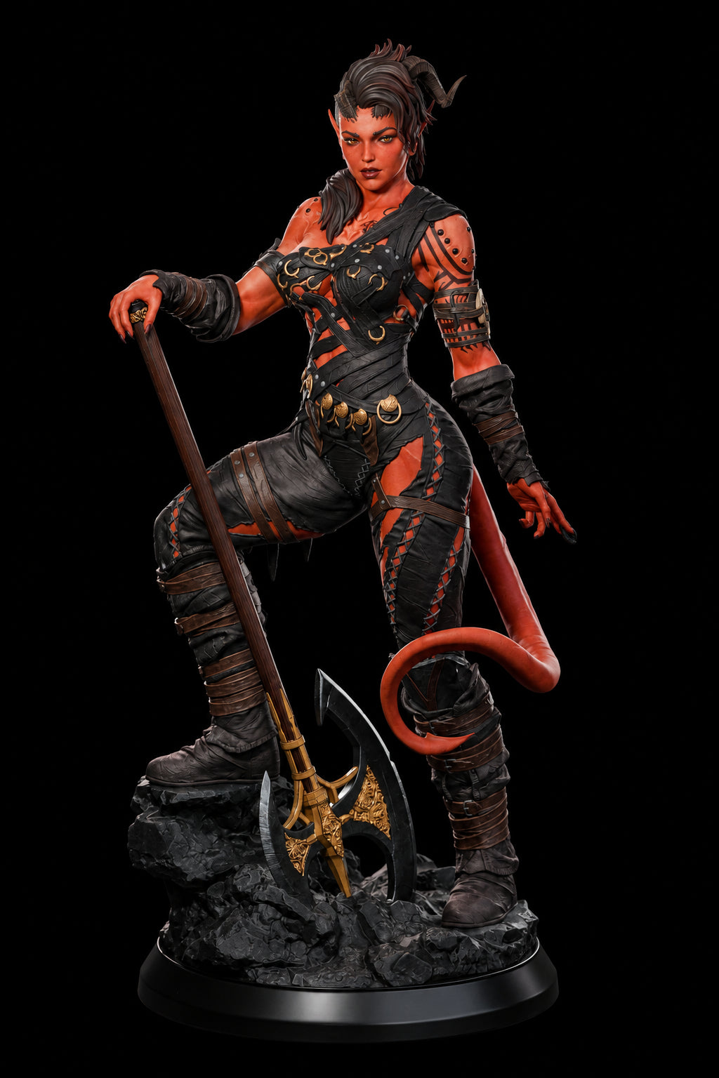 Karlach | Baldur's Gate 3 | Fan Art | Fully Magnetized Collectible Figurine
