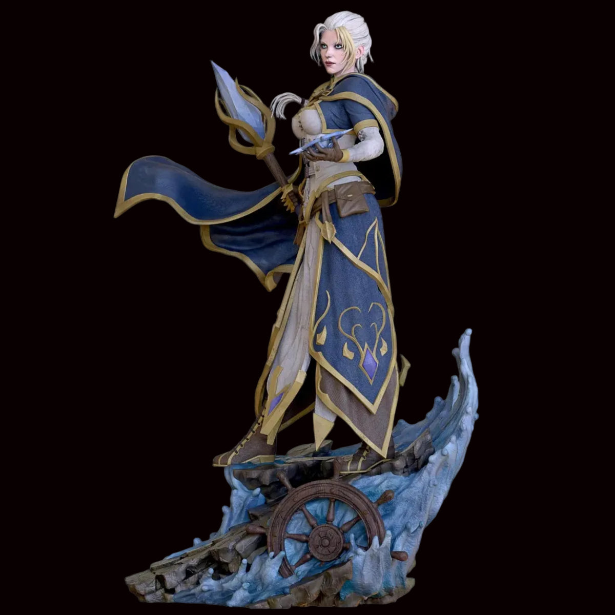 Jaina Proudmoore | Warcraft | World of Warcraft | Fan Art | Fully Magnetized Collectible Figurine