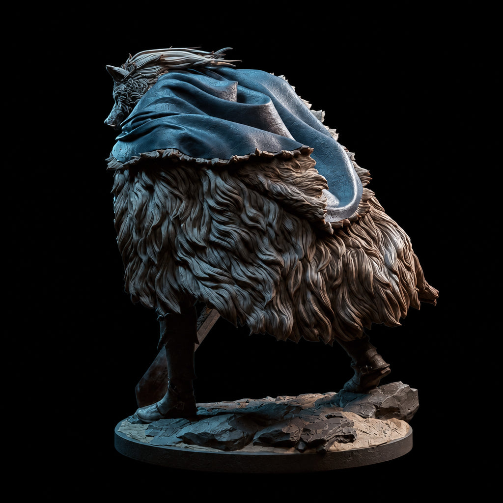 Blaidd the Half-Wolf | Elden Ring | Fan Art | Fully Magnetized Collectible Figurine