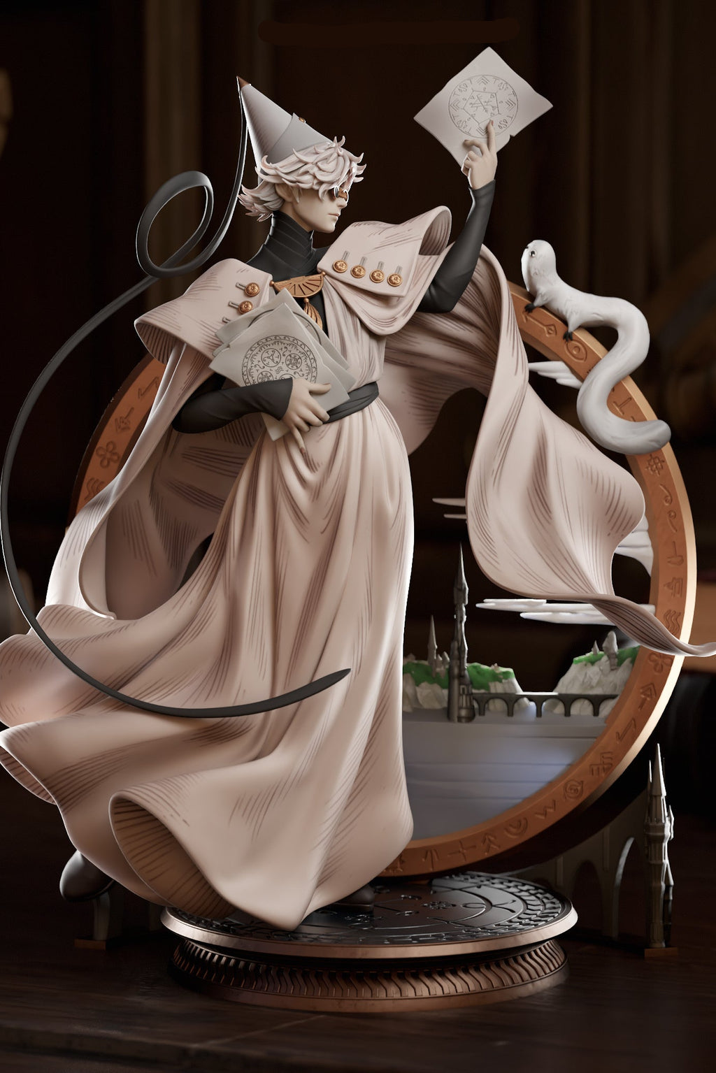Qifrey | Witch Hat Atelier | Fan Art | Fully Magnetized Figurine