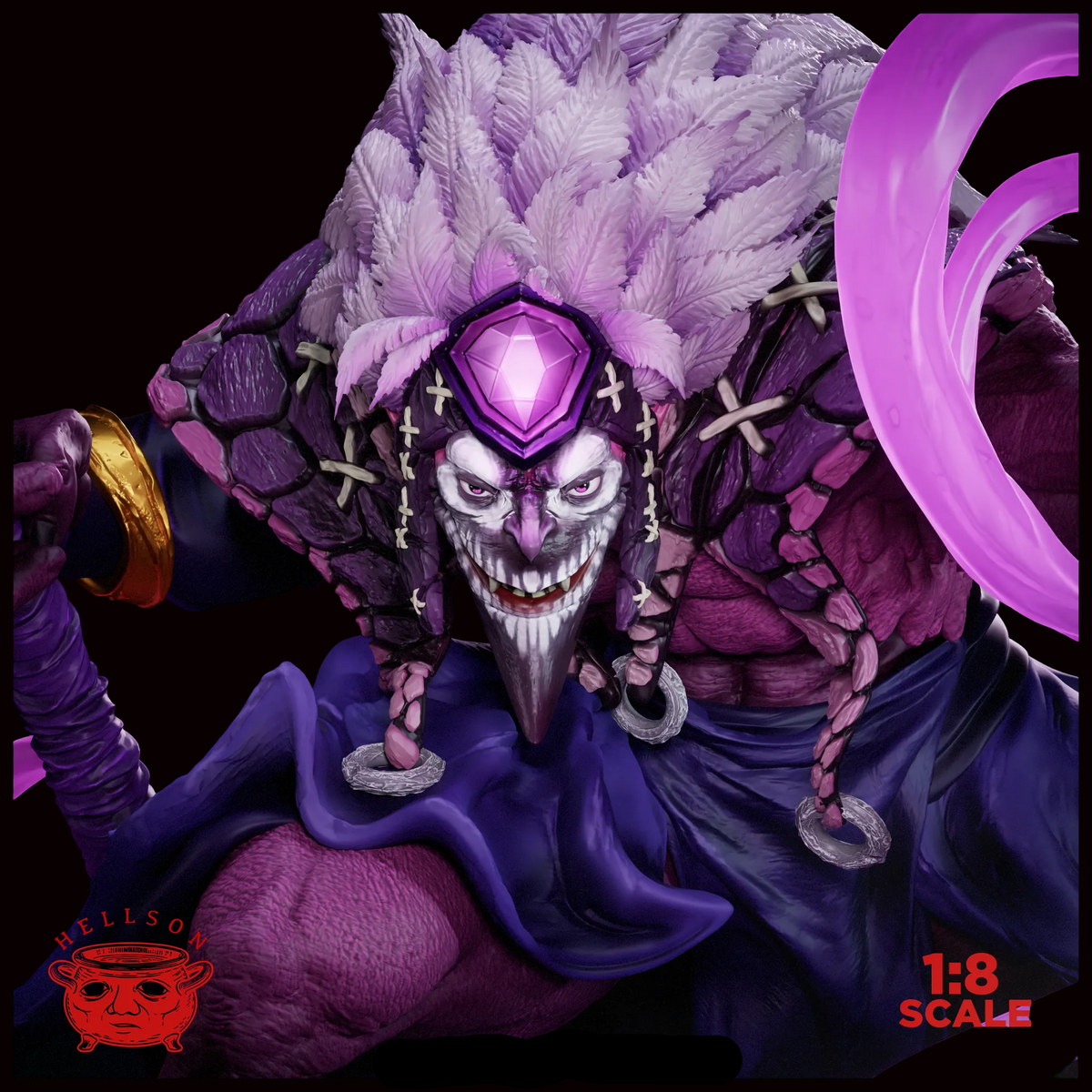 Dazzle | Shadow Priest | Dota 2 | Gaming Collectible | Fan Art | Fully Magnetized Figurine