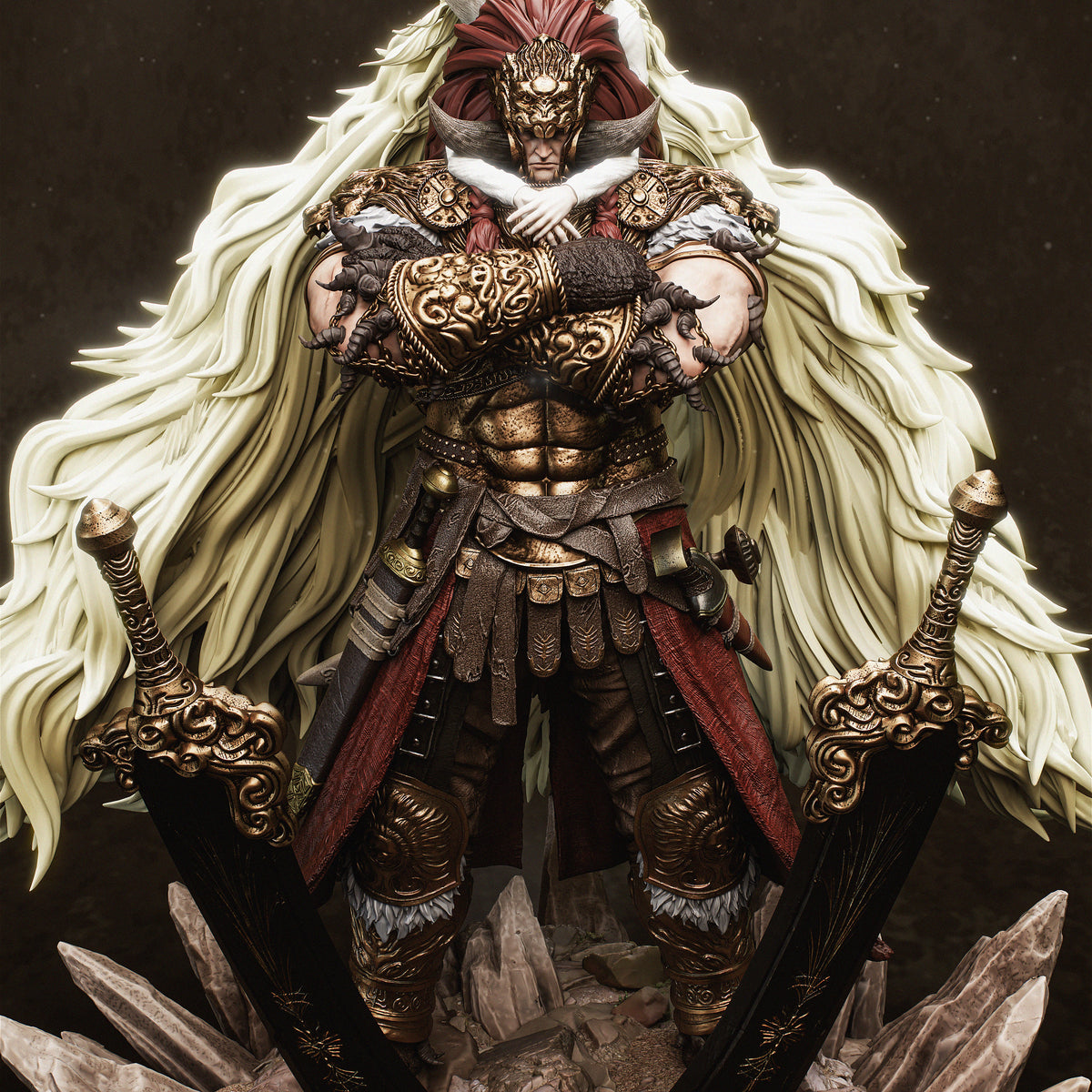 Radahn & Miquella | Elden Ring | Fan Art | Fully Magnetized Collectible Diorama
