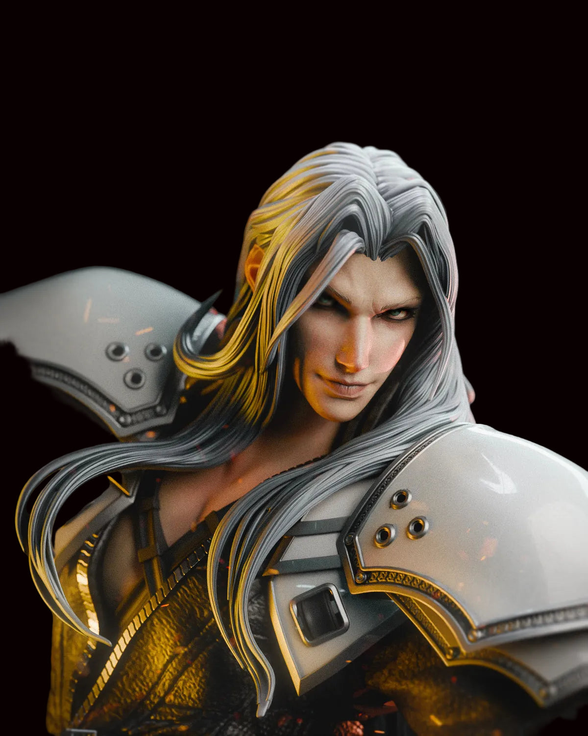 Sephiroth | Final Fantasy VII | Fan Art | Fully Magnetized Figurine